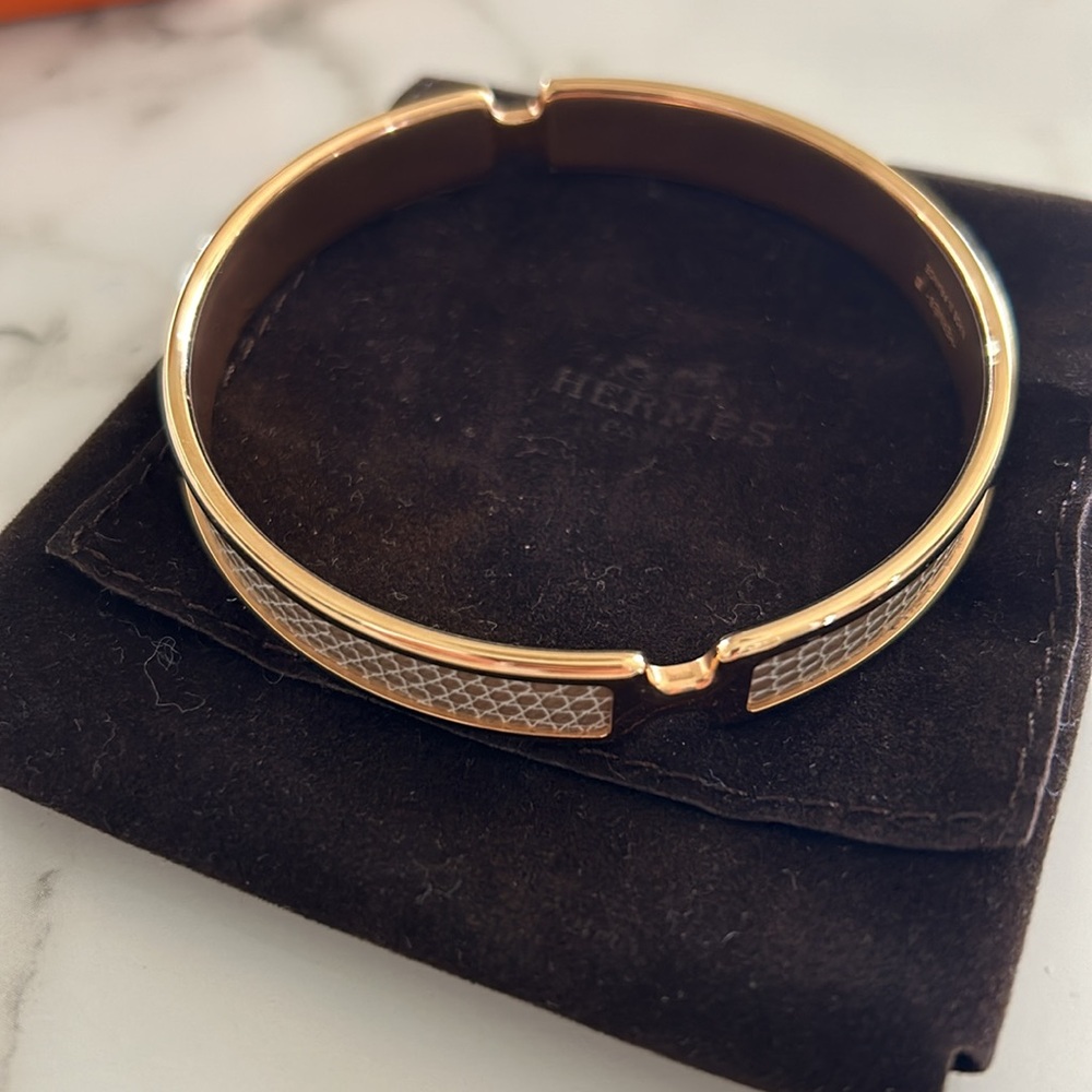 Hermes Bangle Bracelet - image 3